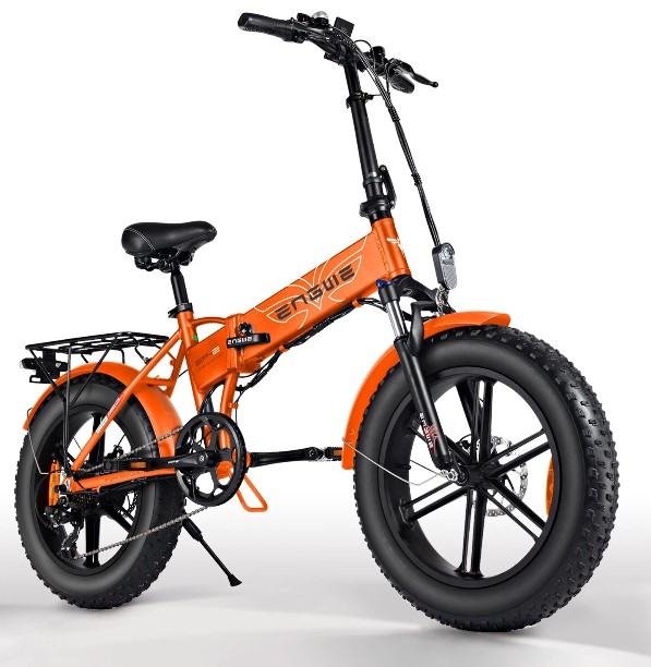 ENGWE EP-2 Bicicletta elettrica pieghevole con potenza di 48V 12,5 Ah 500 W  velocità massima di 39Km/h e autonomia massima di 50Km - In VOLO con ISSAM