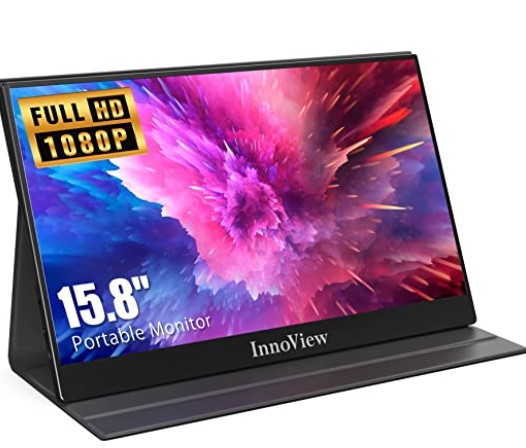 InnoView 15,8'' Schermo Portatile FHD 1080P HDR IPS Monitor Esterno  Portatile, USB C HDMI Monitor Display Portatile, Sottile Leggero con  Altoparlante per Laptop/PC/PS/Xbox/Telefono - Sindrome da Shopping
