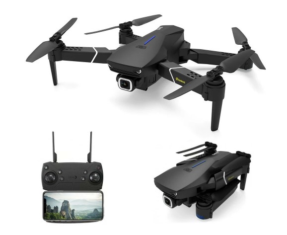 Eachine E520S drone con GPS e trasmissione immagine via wifi con Telecamera  in 4k e tre modalità di volo Follow Me Surrounding Waypoint - Sindrome da  Shopping