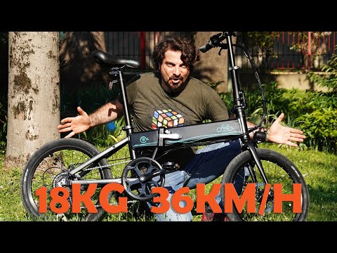 Bici Elettrica Fiido D4S 36 km/h e solo 18kg ! - Sindrome da Shopping