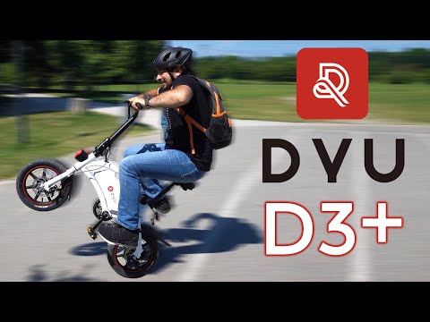 Bici Elettrica DYU D3+ con Motore High Torque da 240W 36v 10,4Ah 70km di  autonomia - Sindrome da Shopping