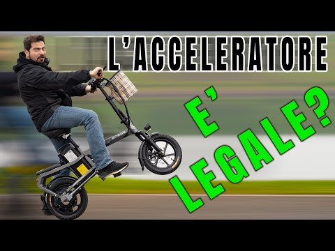 ENGWE X5S Mini Bici ELETTRICA a trasmissione cardanica versioni da 10Ah /  15Ah / 20Ah - Sindrome da Shopping