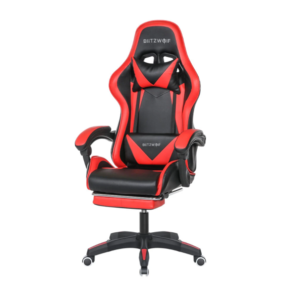 BlitzWolf® BW-GC1 Sedia da Gaming Ergonomica Reclinabile a 150° con  Poggiapiedi - Sindrome da Shopping