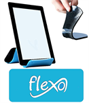 Flexo Supporto Universale per Cellulare, Tablet, PC Flessibile Pieghevole con Adesivo Rivestito di Silicone e Gomma Antiscivolo