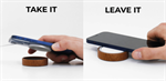 MagSafe Mini Dock porta Caricatore Wireless - Solid Wood