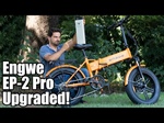 ENGWE EP-2 PRO Bici Elettrica Fat Pieghevole Motore da 750W Batteria 48,1v 12.8Ah Carico massimo 150Kg autonomia 100km