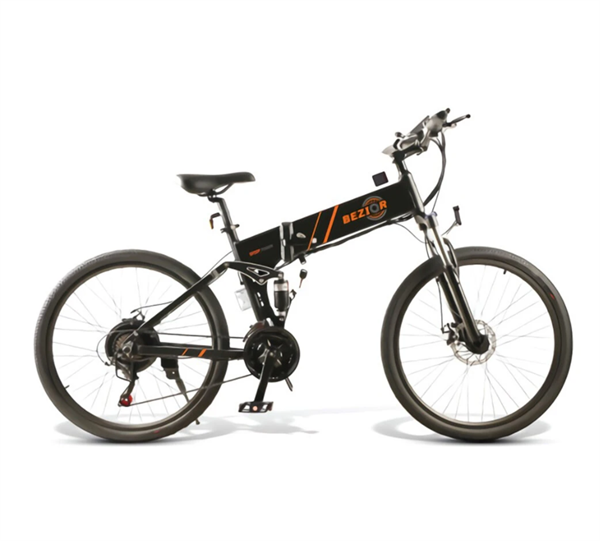 Bezior M26 Bici Elettrica Pieghevole 10Ah 500W 30Km/h Carico Massimo 150kg