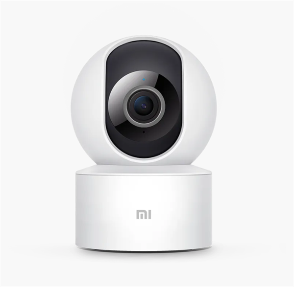 Xiaomi Mi 360°, Telecamera di Sorveglianza per Interni da 1080P FHD, Visione Notturna, AI Rilevamento del movimento, Controllo vocale  e audio Bidirezionale