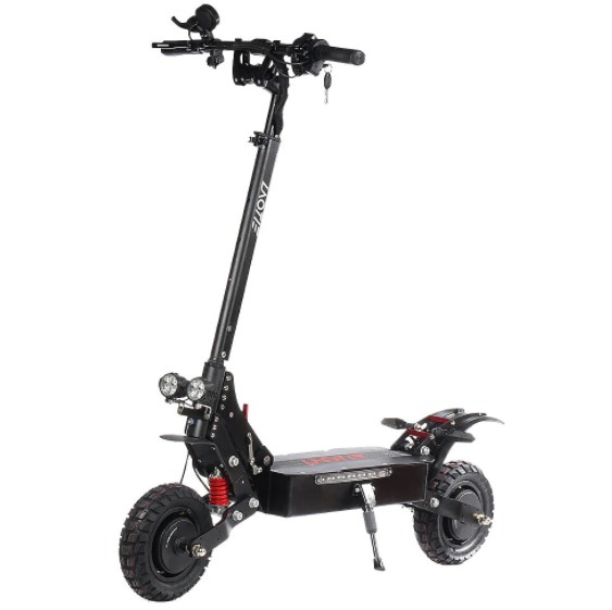 LAOTIE® ES18 Lite Monopattino Elettrico pieghevole  28.8Ah Doppio motore 2400W  65Km/h  Carico massimo 200Kg - Ruote off road