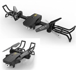 RL R10 WiFi drone mono ala doppia fotocamera 4K flusso ottico 20 minuti di autonomia