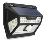 Blitzwolf BW-OLT1 luce da esterno a 62 LED con ricarica solare e sensori di movimento e luminosità impermeabile ip64