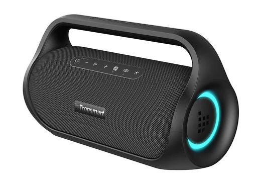 Altoparlante portatile Tronsmart Bang Mini da 50W con tecnologia SoundPulse® e luci a led laterali con pattern modificabile e possibilità di collegarne due in stereo