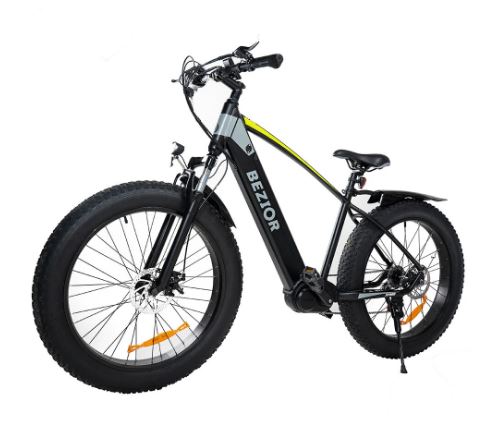 BEZIOR XF800 Bicicletta elettrica a motore centrale da 500W batteria 13Ah 48V