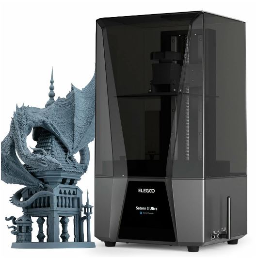 Stampante 3D A RESINA ELEGOO Saturno 3 Ultra 12K MSLA