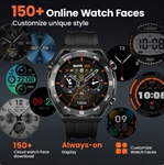 HAYLOU R8 Smartwatch 1.43 ''AMOLED Display CHIAMATE E NOTIFICHE direttamente dall'orologio Bluetooth 5.3