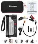 POPDEER PD-JA1 20000mAh Avviatore di Emergenza POWER BANK e POMPA ELETTRICA per gonfiare, auto, macchina, moto, bici, monopattino e anche pallone