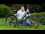 Bici Elettrica Nakxus 26M208 da 26" con motore da 250W Batteria 36 V 13 Ah accessoriata con portapacchi e predisposta per seggiolino, cesto o borsa per la spesa