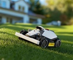 MAMMOTION LUBA mini AWD Robot tagliaerba senza filo perimetrale, Mappatura automatica con UltraSense AI Vision, lavora su pendenze fino all' 80% 38.6 gradi