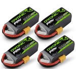 Batterie LiPo OVONIC 6S 1000mAh 100C 22,2V con connettore XT60