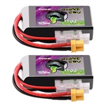 Batterie Ovonic Rebel  2.0 60C 2S 1100mah Lipo LiHV 7.6V con connettore XT30
