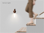 Luce LED Smart a infrarossi con sensore di movimento, Ricaricabile USB