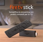 Nuova Fire TV Stick con telecomando vocale, modello 2020