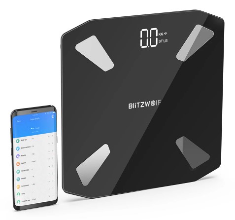 BlitzWolf® BW-SC3 Bilancia Pesapersone Digitale WIFI con APP