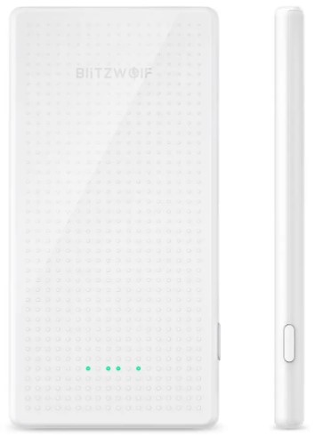 BlitzWolf® BW-P7 5000mAh Power Bank ultrasottile 2 x USB 2.4A