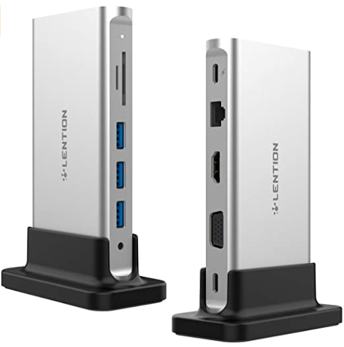 lention (CB-D55) 10 in 1 Docking Station  USB-C