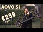 AOVO S1 Monopattino leggero a BASSO COSTO su AMAZON per Brevi tragitti