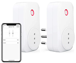 LoraTap Presa Intelligente WiFi Smart Plug Senza Fili Compatibile con Google Home e Amazon Alexa 10A/2500W