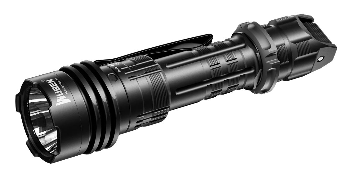 Torce LED Ricaricabili 2000 Lumen - 2 Pezzi, 4 Modalità, Impermeabile, Per Campeggio E Emergenze Torcia LED Ricaricabile