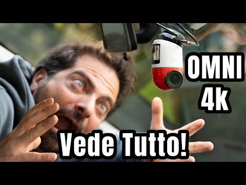 Rimoody Dashcam 4 Canali 360° – 4 Telecamere HD 1080P (Anteriore, Posteriore, Sinistra, Destra), Schermo IPS 3,16”, Visione Notturna 8 IR, Loop Recording E Monitoraggio Parcheggio 24h