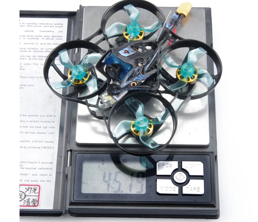 Geelang Anger 75x v2 cinewhoop 3-4s MINI drone per FPV - In VOLO con ISSAM