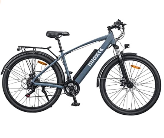 Bici Elettrica Amazon Nilox X7 a pedalata assistita con motore da 250W e  batteria ad alto c di scarica Samsung da 8Ah e velocità massima di 27km/h -  In VOLO con ISSAM